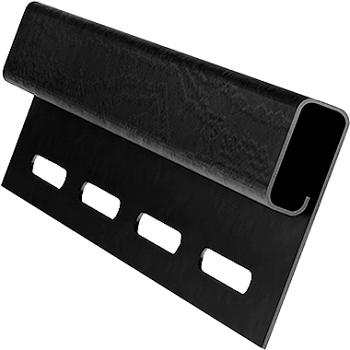 Финишная планка пвх, Grand Line, L=3000 мм серия Premium Acryl, цвет: черный