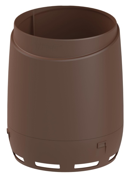 Колпак выхода канализации Vilpe Flow коричневый