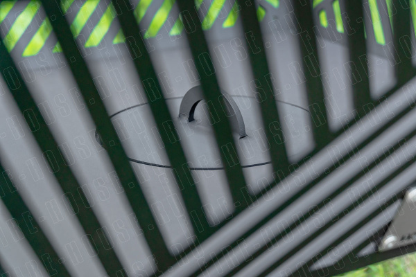 Костровой очаг, 900х900 мм, H=560 мм, "Ибица"