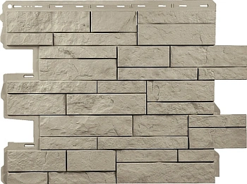 Фасадные панели Альта Профиль, Шотландия ЭКО, 800 х 590 мм цвет: кремовый