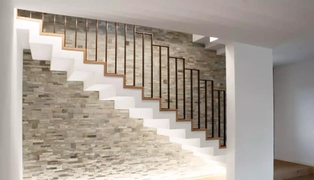 Кварцит, 3D панель из камня, 350х180 мм, Modern Beige Quartz