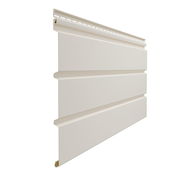 Софит пвх Docke, без перфорации, L=3000 мм серия Premium, цвет: пломбир