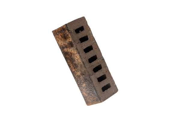 Кирпич облицовочный клинкерный Faber Jar 0.7НФ пустотелый, цвет: коричневый, Петроградский, М300, 250х85х65 мм