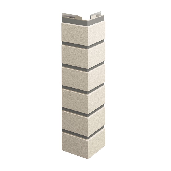 Угол наружный Технониколь Оптима, Клинкер, 440х135 мм цвет: слоновая кость