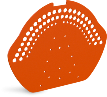 Заглушка конька Eurovent DECK, цвет: терракотовый