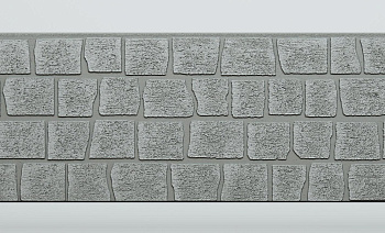 Панель FCS Simple под Камень, 15 мм, 360х1480 мм цвет: AA2112 серый