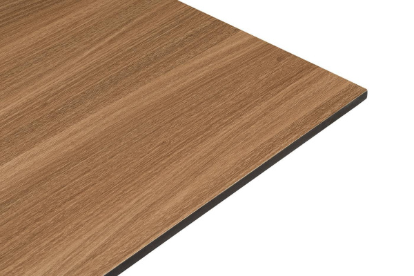 Стол из HPL 110х70 см, Каффе, цвет: дуб