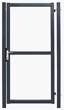 Калитка Colority Zinc Lock, 1.8 х 1.0 м, RAL 7024