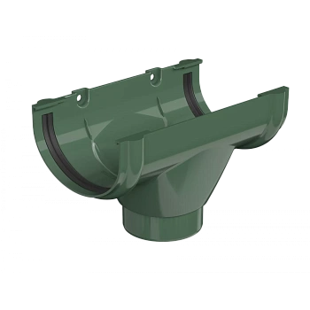 Воронка желоба Технониколь, оптима Ø 120 мм, цвет: зеленый