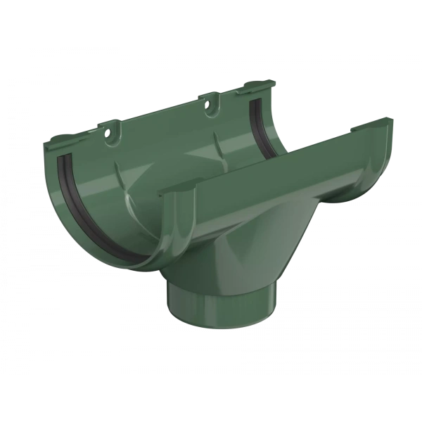Воронка желоба Технониколь, оптима Ø 120 мм, цвет: зеленый