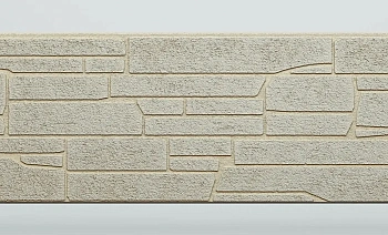 Панель FCS Simple под Камень, 15 мм, 360х1480 мм цвет: AA7114 бежевый