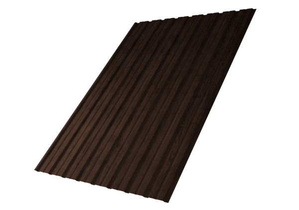 Профилированный лист GL C10 B, 0.45 мм, Print-Double Premium, Antique Wood Профилированный лист GL C10 B, 0.45 мм, Print-Double Premium, Antique Wood