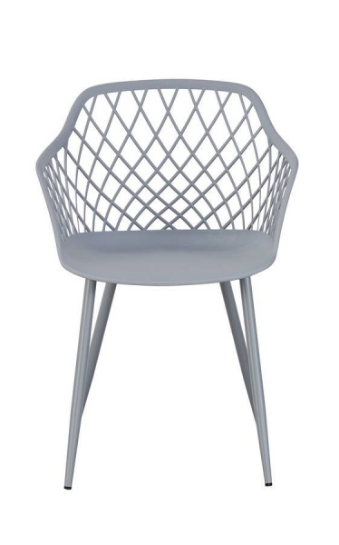 Стул пластиковый Дайкири, цвет: серый