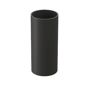 Труба водосточная, Docke Premium, Ø85 мм, L=1000 мм, цвет: графит