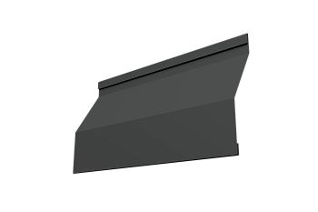 Ламель для забора жалюзи, Milan Slim 0.5 мм, Velur X, RAL 7016