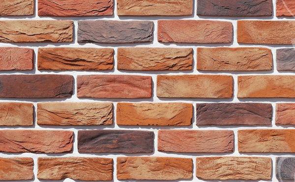 Декоративный камень White Hills Торн Брик под Кирпич, цвет: 326-60 / красный