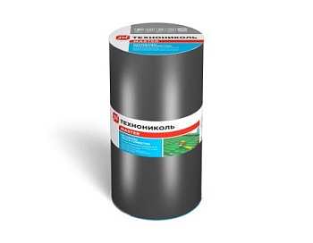 Технониколь Nicoband 30 см, герметизирующая самоклеящаяся лента, 10 м, цвет: темно-серый