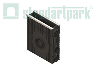 Пескоуловитель Standartpark, PolyMax Basic, DN100, h602, усиленный, арт: 8080077