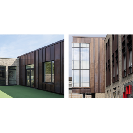 Медь кровельная Aurubis, Nordic Brown Light 0.6  мм., 600 мм, цвет:* коричневый