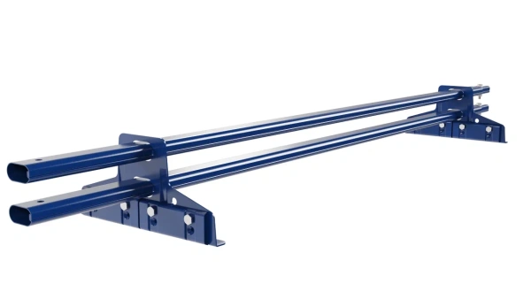 Снегозадержатель для фальцевой кровли Borge L=1500 мм, 2 опоры, 2 трубы, овал 25х45 RAL 5005