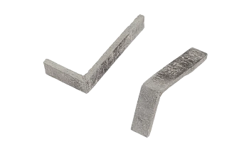 Декоративный кирпич, угловой элемент Mesterra Stratum, 235х110х40 мм под Кирпич, цвет: 011