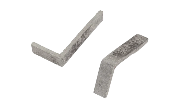 Декоративный кирпич, угловой элемент Mesterra Stratum, 235х110х40 мм под Кирпич, цвет: 011