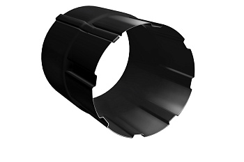 Соединитель трубы, Grand Line Ø 90 мм, PU Matte, RAL 9005