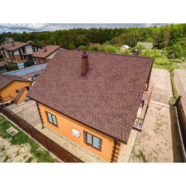 Битумная черепица Shinglas, Кантри цвет: Алабама, 2.6 м² / уп.