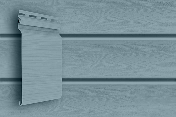 Сайдинг Grand Line, Natural-брус, L=3000 мм серия Classic Color Plus, цвет: голубой