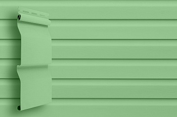 Сайдинг Grand Line, корабельная доска, L=3660 мм серия Classic Standart, цвет: салатовый