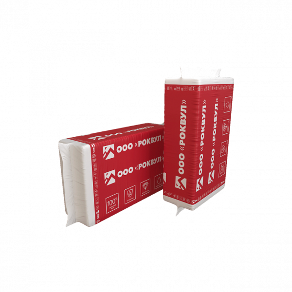 Rockwool Каркас Баттс, 100х600х1000 мм, 3.6 м², 0.36 м³ уп