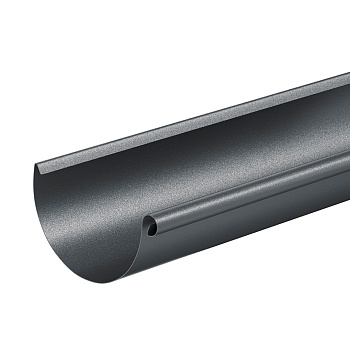 Желоб водосточный Aquasystem Comfort Ø125 мм, PE, L=3000 мм, RAL 7024