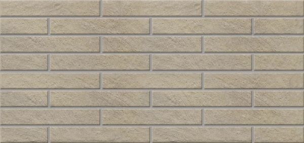 Фасадная плитка под кирпич, Paradyz, 400х66 мм, 11 мм фактурная, Eremite Crema