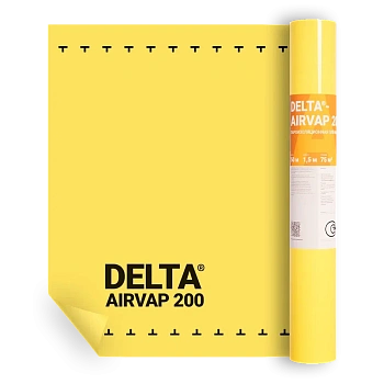 DELTA-AIRVAP 200 универсальная пароизоляционная плёнка, 75 м²