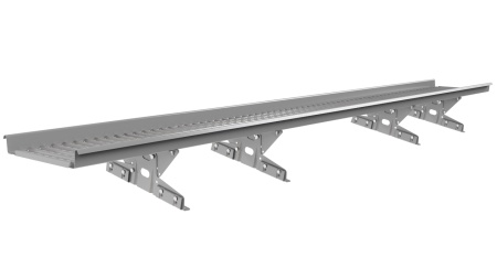 Мостик кровельный Borge, для фальцевой кровли, L=3000 мм RAL 7004