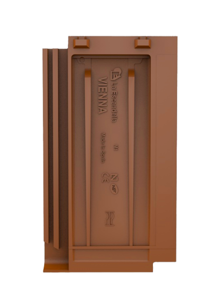 Керамическая черепица La Escandella Vienna, Red klinker