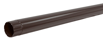 Труба круглая 3м Grand Line Ø 100 мм PE Matt, RAL 8017