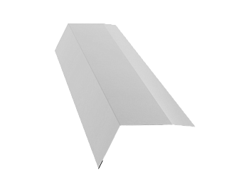 GL Карнизная планка, 100х65 мм 0.5 мм, Satin, RAL 9003, L=2000 мм