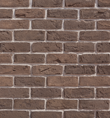 Кирпич ручной формовки Faber Jar Петровский штандарт полнотелый, цвет: каштаново-коричневый, под старину, М125, 215x102x65 мм