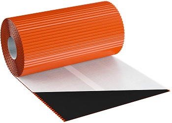 Самоклеющаяся аллюминиевая лента Eurovent FLEX STANDARD 300х5000 мм, цвет: кирпичный